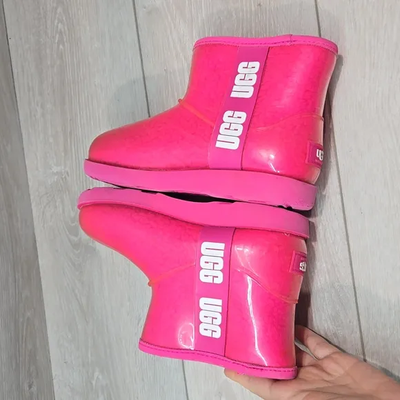 Ugg Australia Kids Girls Winter Outdoor Boots Pink Sz 13