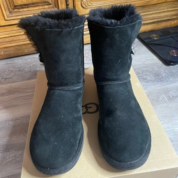 UGG Bailey swarovski button boots