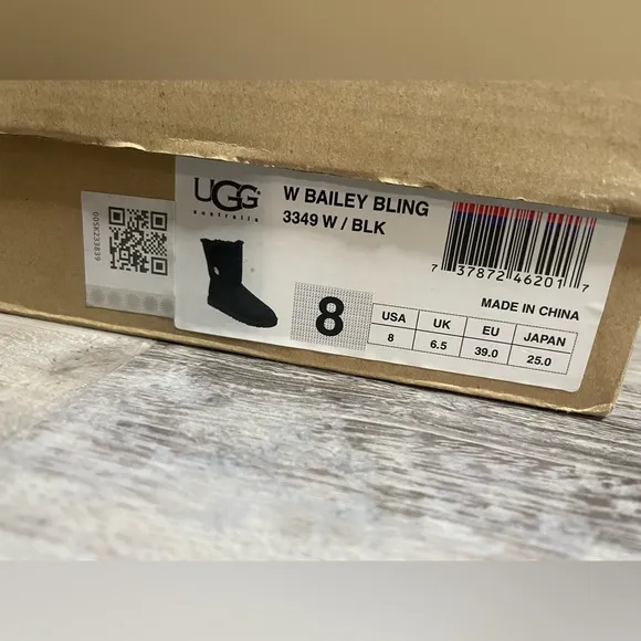 UGG Bailey swarovski button boots
