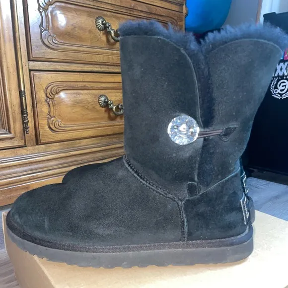 UGG Bailey swarovski button boots