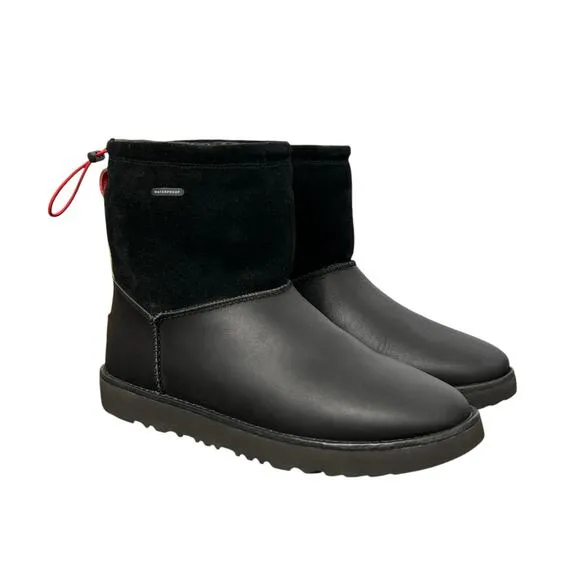UGG Classic Toggle Waterproof Black Boots - Men’s Size 9 NEW (SAMPLE)