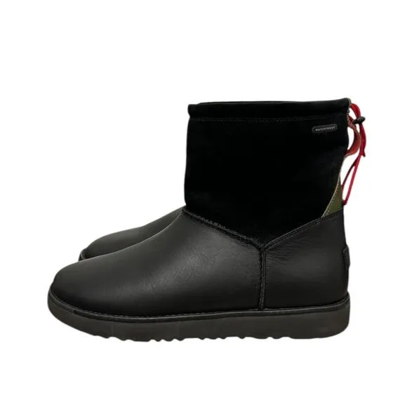UGG Classic Toggle Waterproof Black Boots - Men’s Size 9 NEW (SAMPLE)