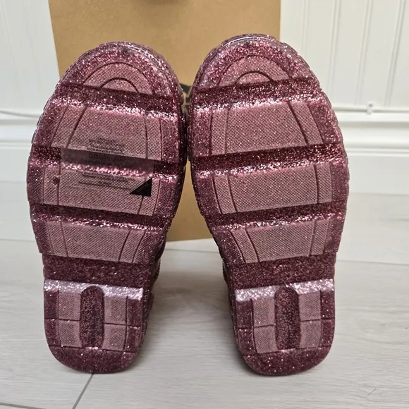 UGG Drizlita Glitter Kids Boots Sz 4