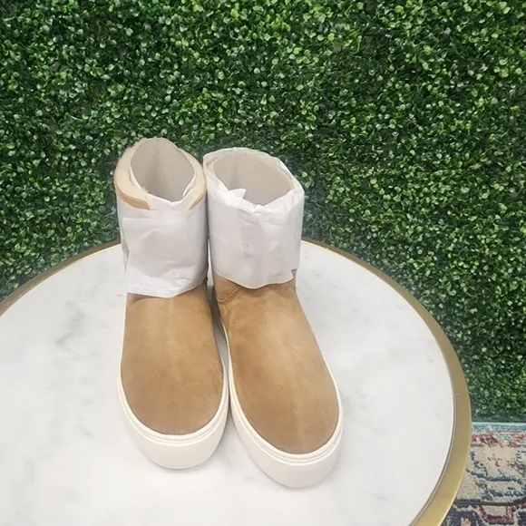 UGG Lynus High Top Platform Sneaker Chestnut Brown Boot