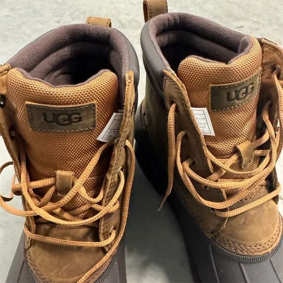 UGG Men's Gaston Mid Chukka Boots Brown Size 10.5 Waterproof Casual