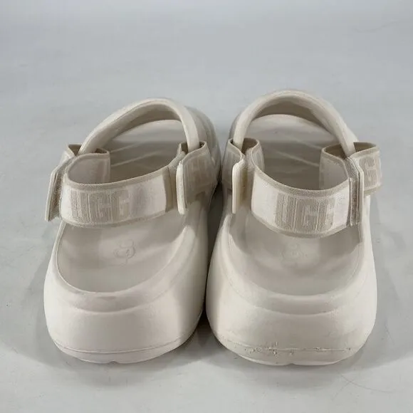 UGG Sandals Women's Size 10 Sport Yeah Sandal Bright White