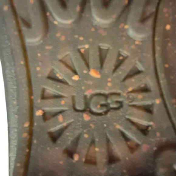 UGG Suede Mid Calf sheepskin lined suede laced back