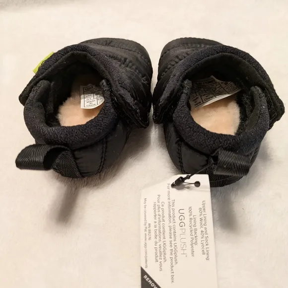 Ugg Tasman Shoes For Baby 1 Black NWT