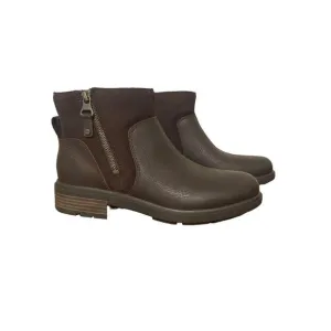 UGG Womens Harrison Zip Fashion Boot, Stout Leather, Size 9