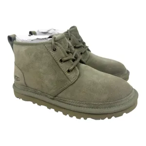 UGG Women’s Neumel Fully Lined Suede Boots 1094269 Olive Size 6