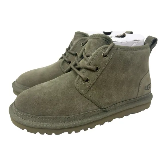 UGG Women’s Neumel Fully Lined Suede Boots 1094269 Olive Size 6
