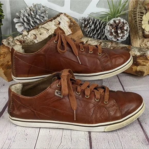 Ugg Vanowen Leather Sneakers