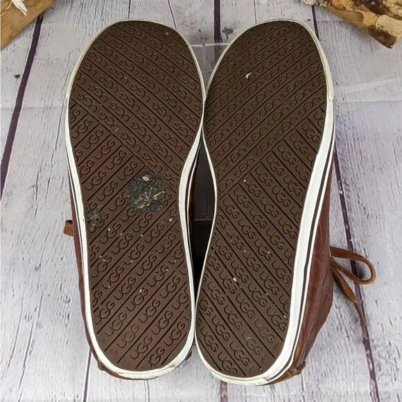 Ugg Vanowen Leather Sneakers