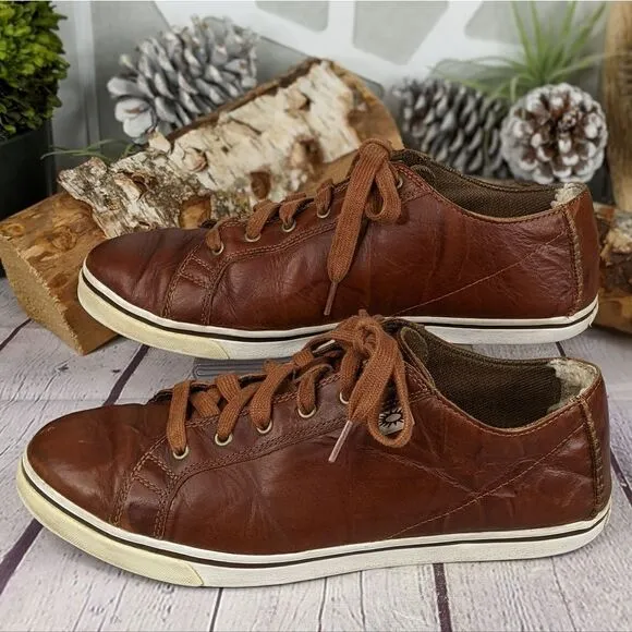 Ugg Vanowen Leather Sneakers