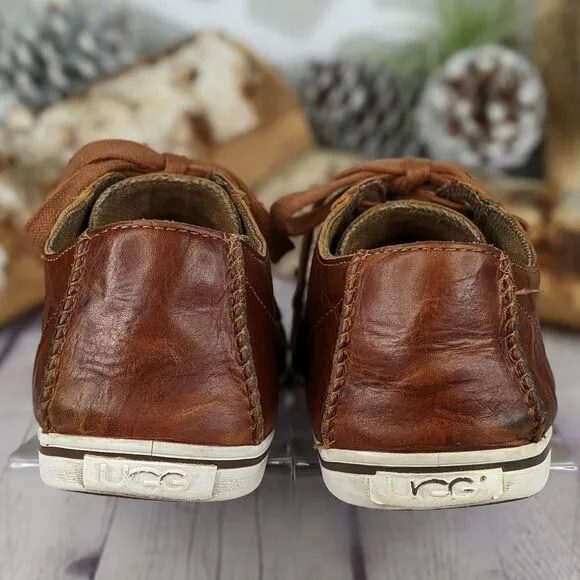 Ugg Vanowen Leather Sneakers