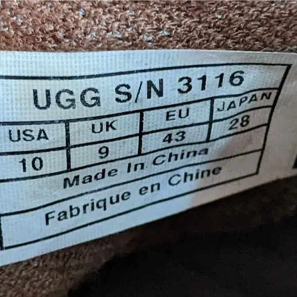 Ugg Vanowen Leather Sneakers