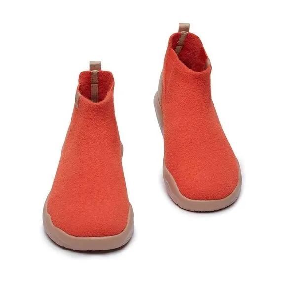 UIN Women's Walking Shoes Casual Loafers Comfort Sneaker (Aruora Wool Granada）