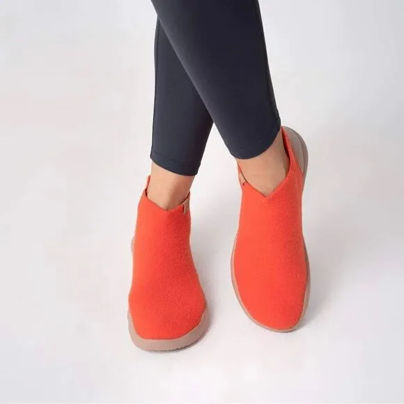 UIN Women's Walking Shoes Casual Loafers Comfort Sneaker (Aruora Wool Granada）