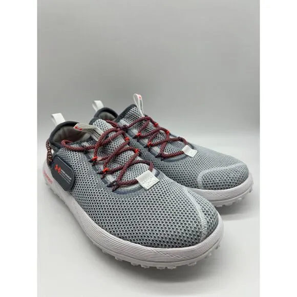 Under Armour Charged Fat Tire Gray Low Top Hiking Shoes 3027562-100 Men Sz 10🛒