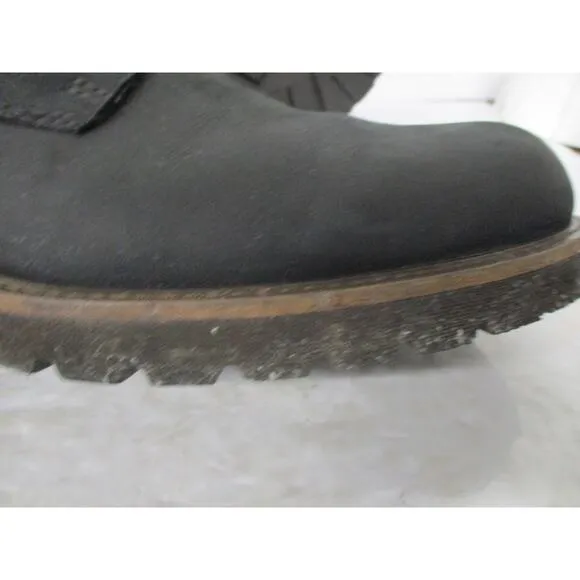 USED ECCO Mens Jamestown Ankle Boot, Black- Size 12