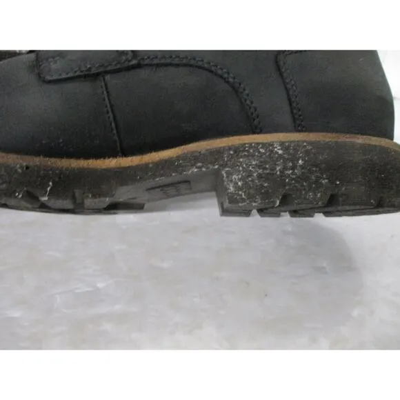 USED ECCO Mens Jamestown Ankle Boot, Black- Size 12