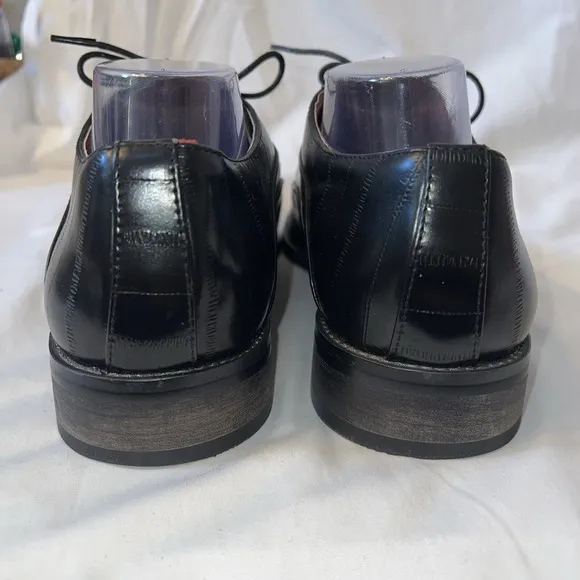 UV Signature Black  Men's Oxford Dress Shoes - Size 10