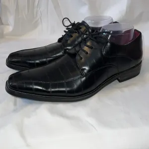 UV Signature Black  Men's Oxford Dress Shoes - Size 10