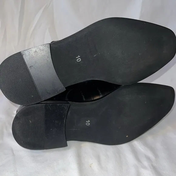 UV Signature Black  Men's Oxford Dress Shoes - Size 10