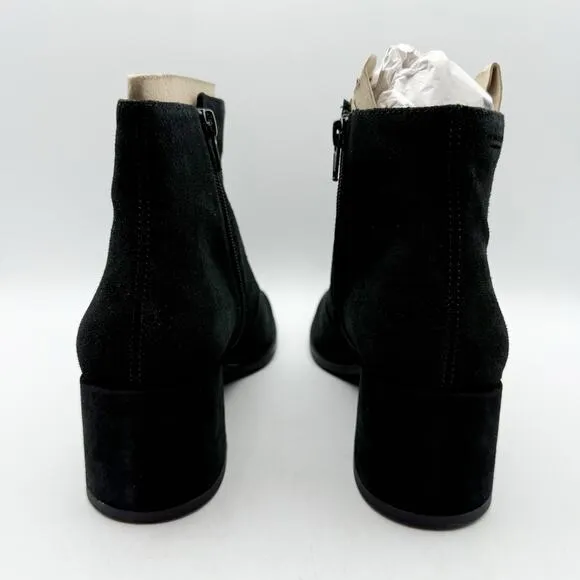 Vagabond Shoemakers Womens Stina Ankle Boots EU 38 US 8 Black Suede Bootie NIB
