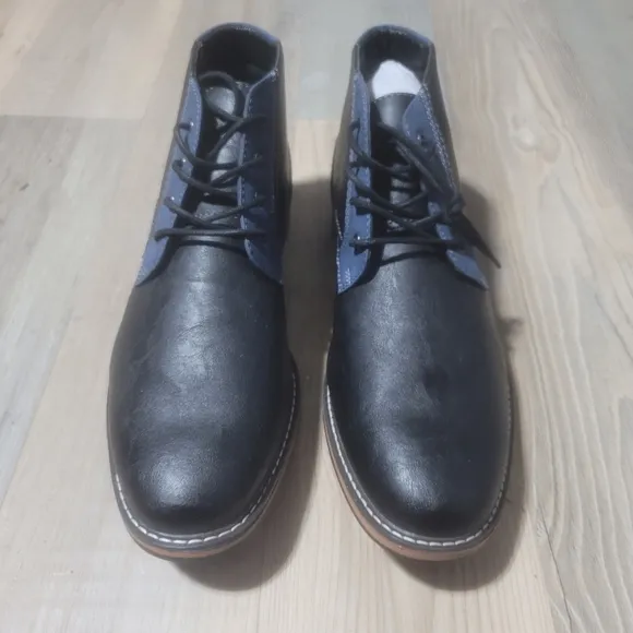 Vance Mens Franco Tru Comfort Foam Lace-up Round Toe Chukka Boot