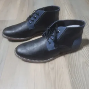 Vance Mens Franco Tru Comfort Foam Lace-up Round Toe Chukka Boot