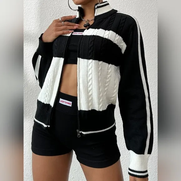 Vanessa Cable Knit Cardigan