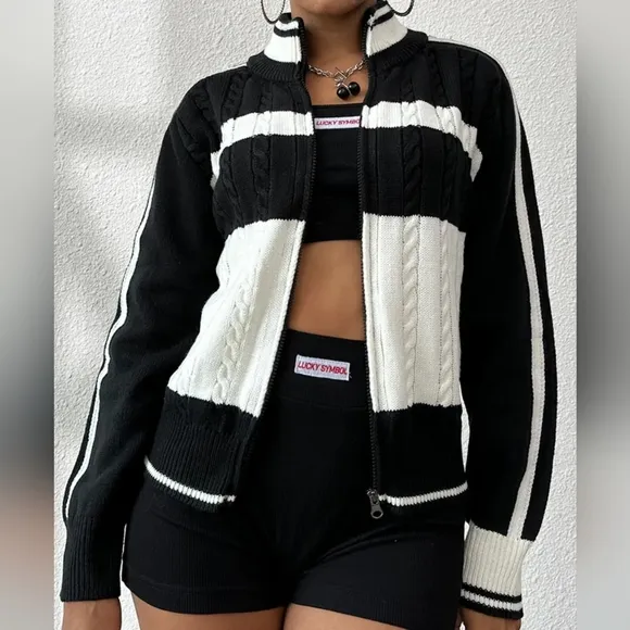 Vanessa Cable Knit Cardigan