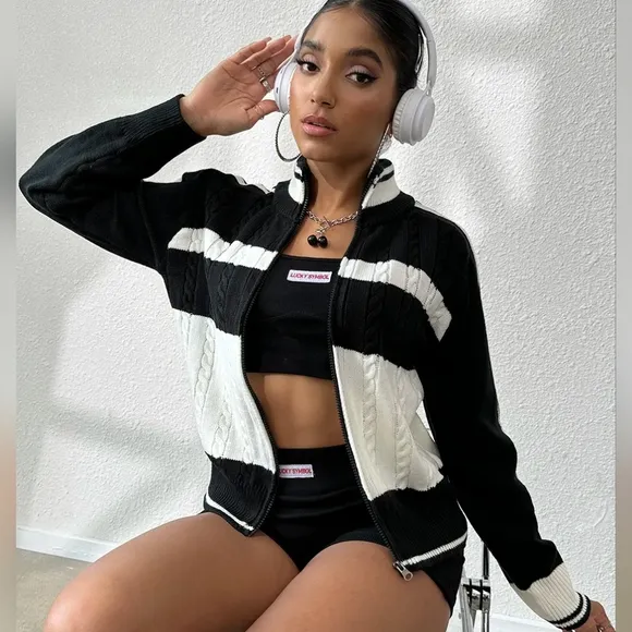 Vanessa Cable Knit Cardigan