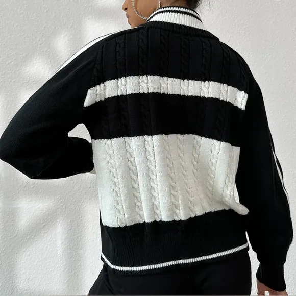 Vanessa Cable Knit Cardigan