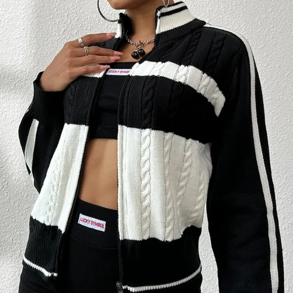 Vanessa Cable Knit Cardigan