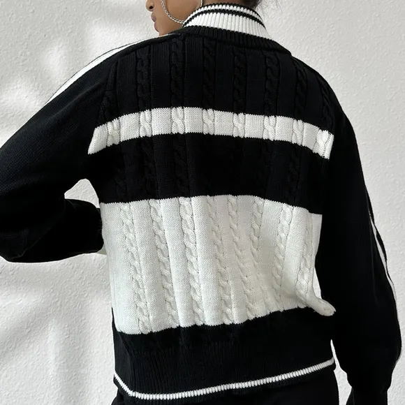 Vanessa Cable Knit Cardigan