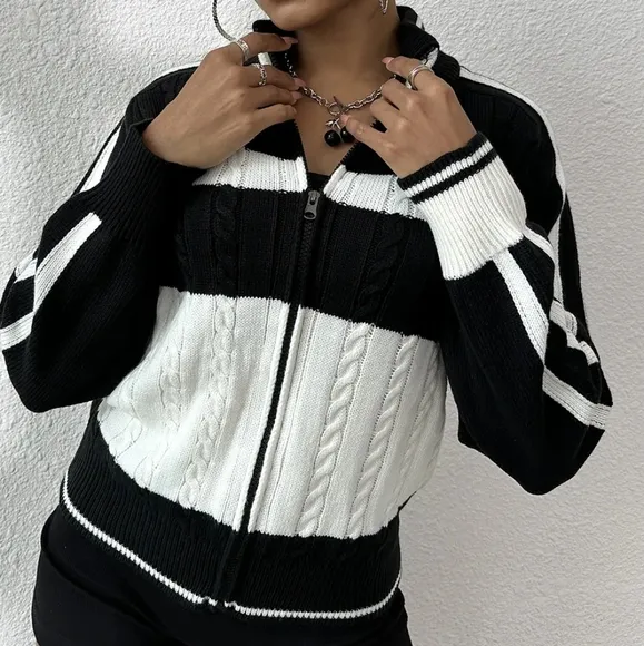 Vanessa Cable Knit Cardigan