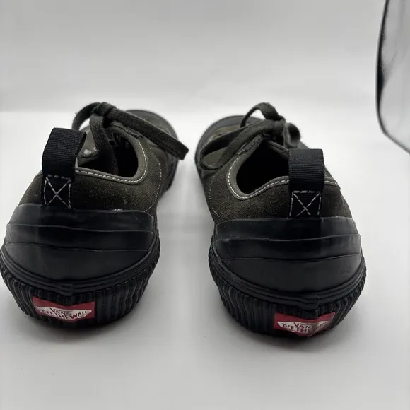 Vans Authentic Dark Green Black - Size 9.5