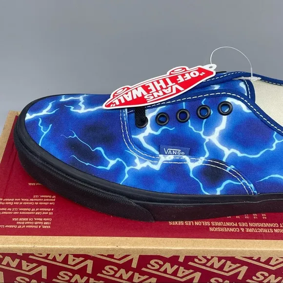 Vans Authentic Men’s Skate Shoes Lightning Size 11.5 Men NEW
