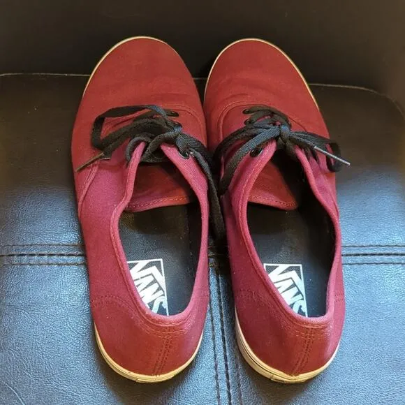 Vans Authentic Port Royale Red Unisex Skate Sneakers