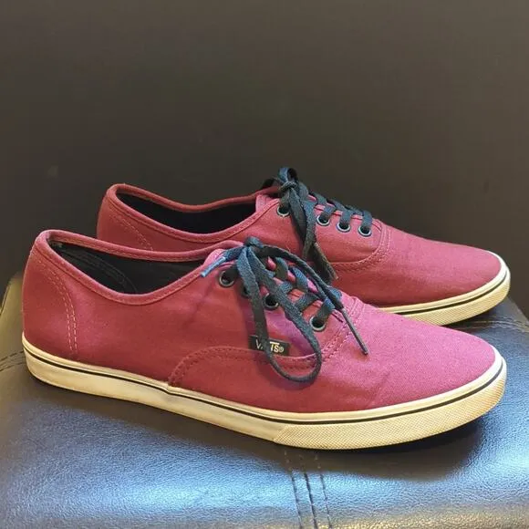 Vans Authentic Port Royale Red Unisex Skate Sneakers