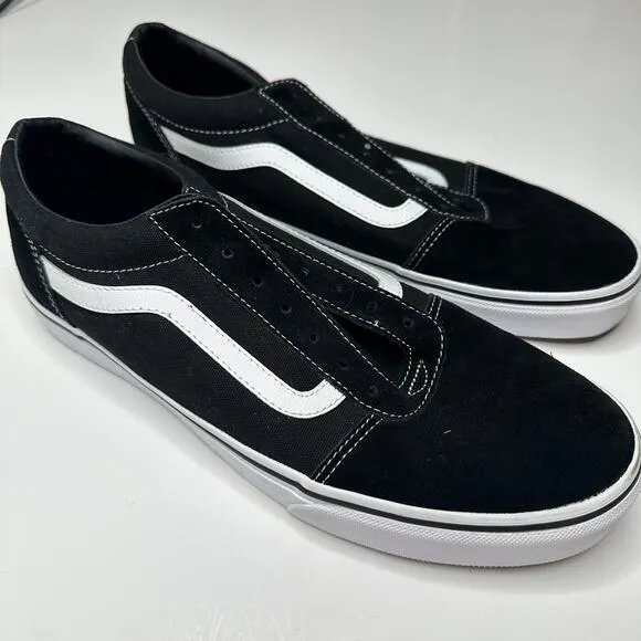 VANS Black White Old Skool Skate Sneakers