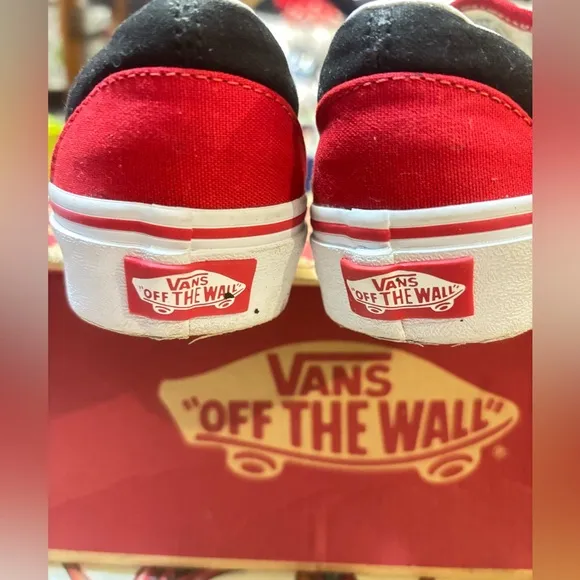 Vans Classic Slip ON Rainbow Checkerboard Skate Shoes