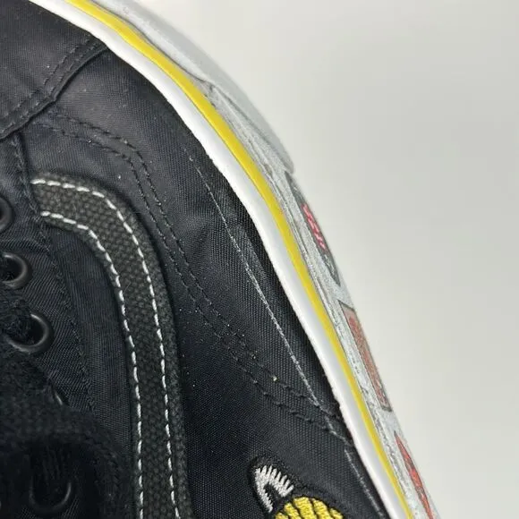 VANS Cobra Kai Old Skool X Skate Shoes Mens 6.5 Womens 8 Black Low Karate Kid