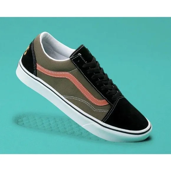 Vans ComfyCush Old Skool SB Skate Shoes Rare Forager Black Mens 10 New In Box