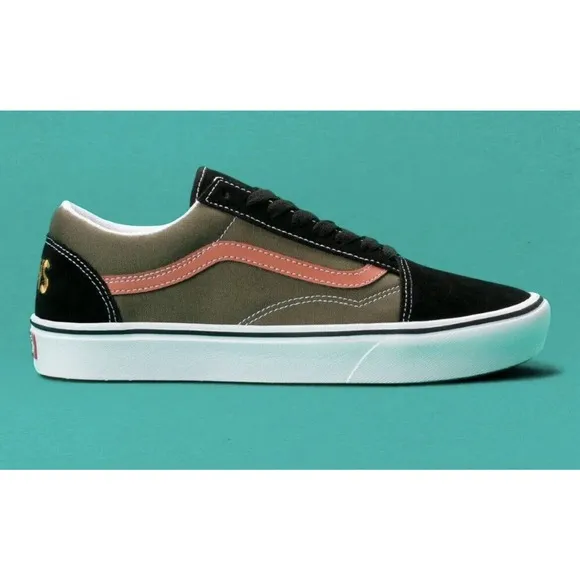 Vans ComfyCush Old Skool SB Skate Shoes Rare Forager Black Mens 10 New In Box