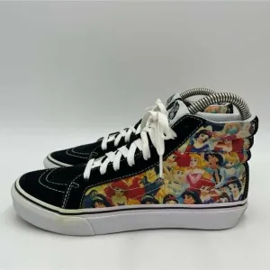 Vans Disney Sk8-Hi Women's 7 High top  Princesses  Ariel SKATE Shoes Sneakers