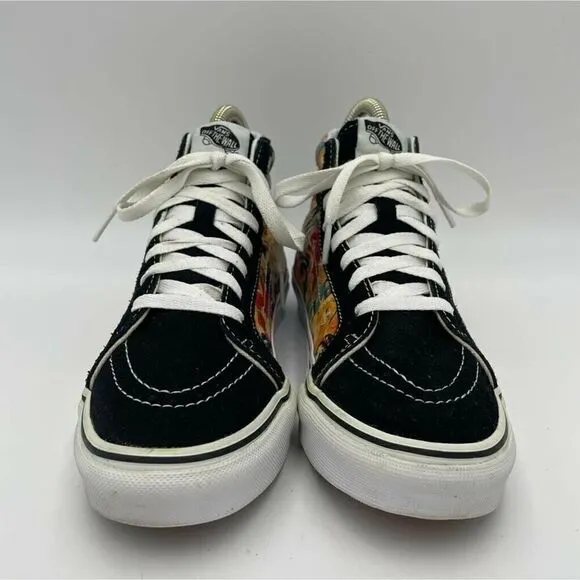 Vans Disney Sk8-Hi Women's 7 High top  Princesses  Ariel SKATE Shoes Sneakers