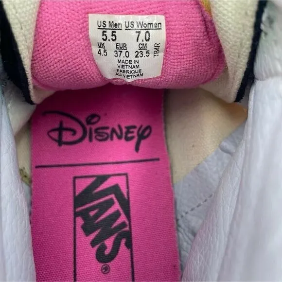 Vans Disney Sk8-Hi Women's 7 High top  Princesses  Ariel SKATE Shoes Sneakers